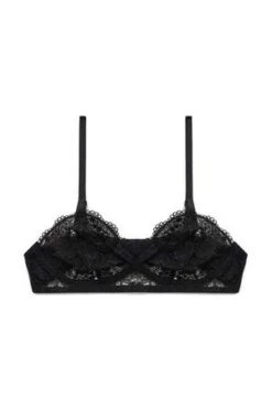 Else Peony Soft Bra - Black