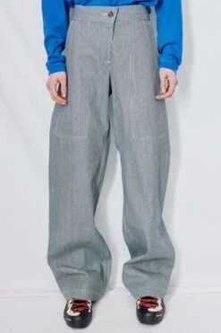 AssemblyDenim Simple Pant - Railroad Stripe