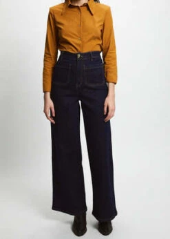 Mabel And MossRita Row Clay Denim Jeans - Black