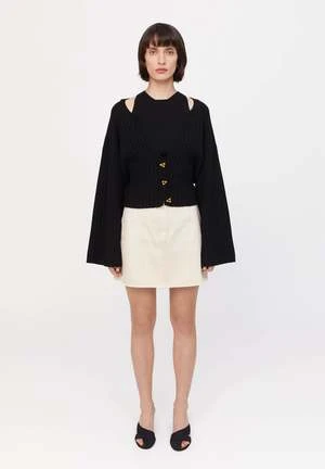 ÁERONRudens Mini Skirt - Creme