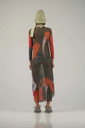 Nin StudioSWIRL DRESS - TERRA - Image 3