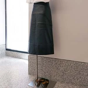 Sea New YorkLidia A-Line Leather Skirt - Black - Image 2