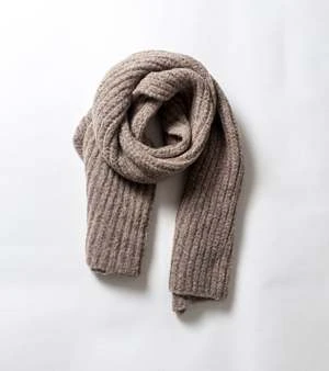 Shaina MoteCrop Chunky Scarf - Oatmeal - Image 5