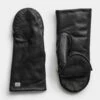 SOIA & KYOBetrice Faux Shearling Lined Gloves - Black