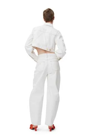 GanniStary Jeans - Bright White - Image 2