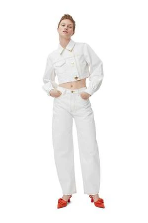 GanniStary Jeans - Bright White
