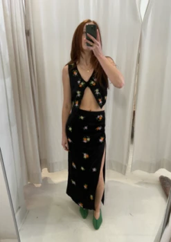 Tach ClothingScarlett Skirt - Black