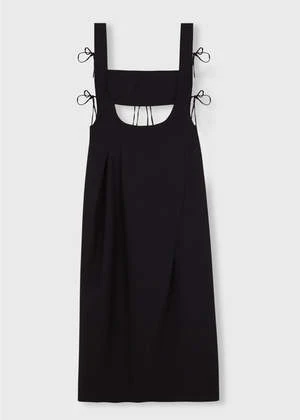 CorderaTailored Cut-Out Dress - Black - Image 3
