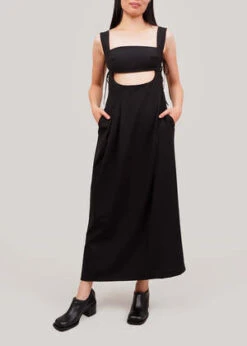 CorderaTailored Cut-Out Dress - Black