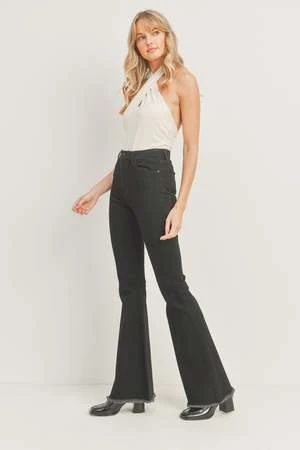 Just Black DenimThe Classic Bell Bottom - Image 2