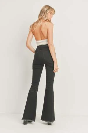 Just Black DenimThe Classic Bell Bottom - Image 3