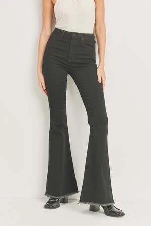 Just Black DenimThe Classic Bell Bottom - Image 4