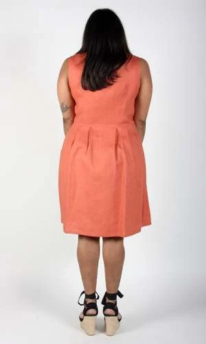 Birds Of North AmericaTree Mouse Dress - Canyon - Image 10