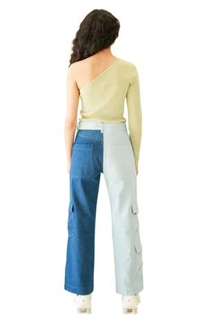 KkCoUtility Pant In Mixed Denim - Image 4