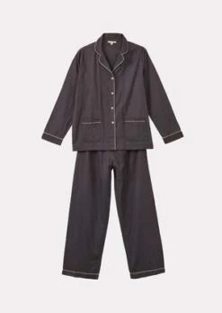 CaramelWOMEN'S PYJAMA - GRIS FUSAIN