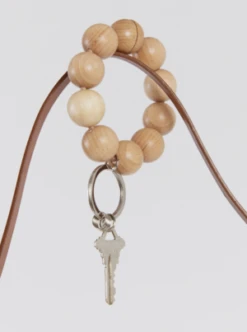 Local ShadeWood Ball Keychain