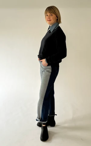 CarleenWraparound Relaxed Jean - Image 2